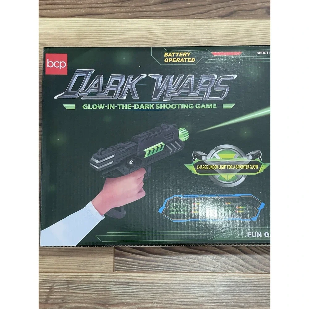 Best Choice Products Dark Wars Glow In Dark Shooting Floating Foam Balls SKY5468